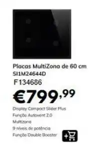 Radio Popular Placas multizona de 60 cm siim24644d promoção
