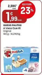 Intermarché A vaca que ri - queijo palitos promoção