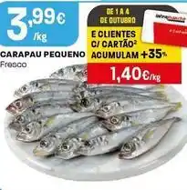 Intermarché Carapau pequeno promoção