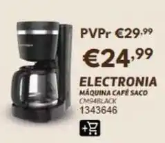 Radio Popular Electronia - máquina cafe saco promoção