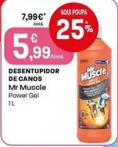 Intermarché Mr. muscle - desentupidor de canos promoção