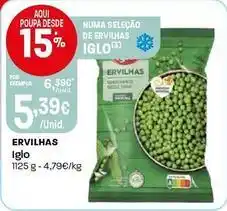 Intermarché Iglo - ervilhas promoção