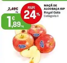 Intermarché Royal gala - maçã de alcobaça igp promoção