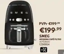 Radio Popular Smeg - maquina cafe filtro promoção
