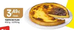 Intermarché Tarte de flan promoção