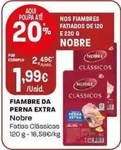 Intermarché Nobre - fiambre da perna extra promoção