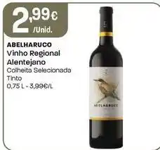 Intermarché Abelharuco - vinho regional alentejano colheita selecionada tinto promoção