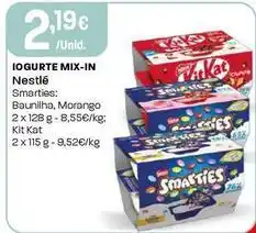 Intermarché Nestlé - iogurte mix-in promoção