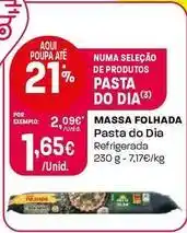 Intermarché Pasta do dia - massa folhada promoção