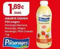 Intermarché Páturages - iogurte líquido promoção