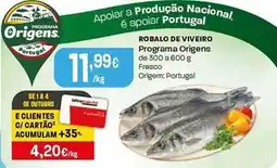 Intermarché Programa origens - robalo de viveiro promoção