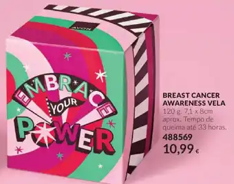 Avon breast cancer awareness vela