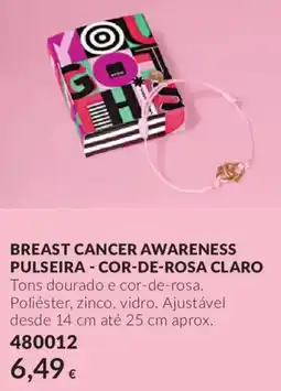 Avon breast cancer awareness pulseira - cor-de-rosa claro promoção