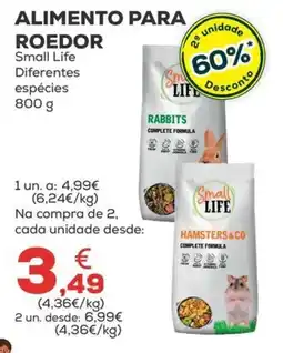 Kiwoko alimento para roedor small life diferentes espécies promoção