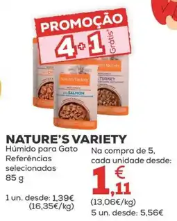 Kiwoko Nature's Variety Húmido para Gato promoção