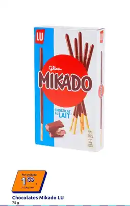 Action Lu - chocolates mikado promoção