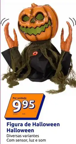 Action Figura de halloween com sensor/luz/som promoção