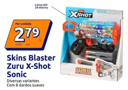 Action X-shot - skins blaster zuru sonic promoção