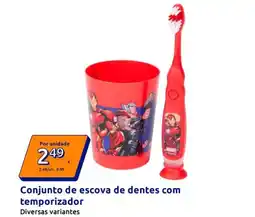 Action Conjunto de escova de dentes com temporizador promoção