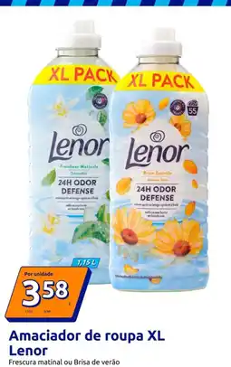 Action Lenor - amaciador de roupa xl promoção