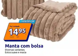 Action Manta com bolsa promoção