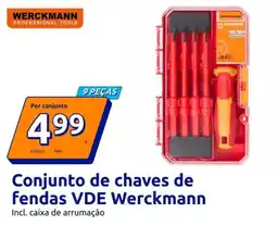 Action Conjunto de chaves de fendas vde werckmann promoção
