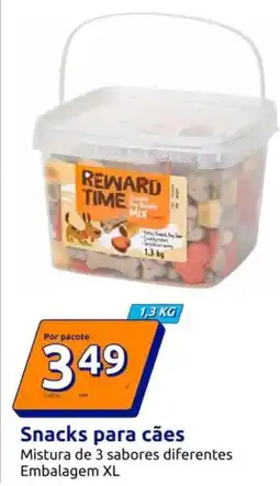 Action Snacks para cães mistura de sabores diferentes embalagem xl promoção