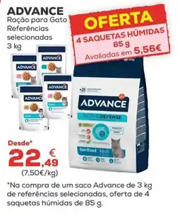 Kiwoko Advance ração para gato promoção