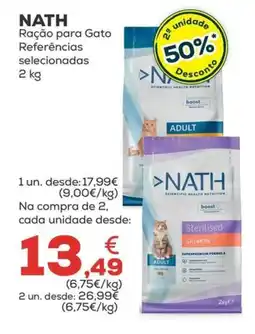 Kiwoko Ração para Gato Nath promoção