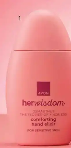 Avon Osmanthus elixir para maos promoção