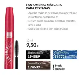 Avon Fan-omenal máscara para pestanas avon promoção