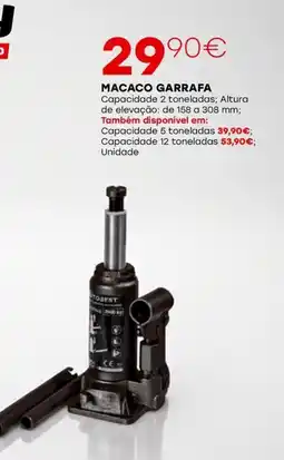 Roady macaco garrafa promoção