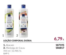 Avon Avon care loção corporal diária promoção