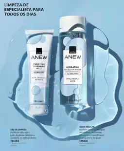 Avon Avon anew gel de limpeza promoção