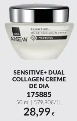 Avon Avon anew sensitive+ dual collagen creme de dia promoção