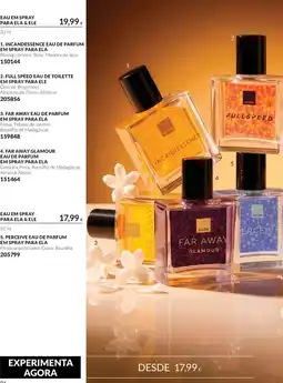 Avon Avon eau em spray para ela & ele promoção