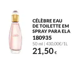 Avon chloé célèbre eau de toilette em spray para ela promoção