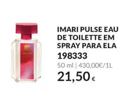 Avon imari pulse eau de toilette em spray para ela promoção