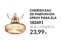 Avon Cherish eau de parfum em spray para ela promoção