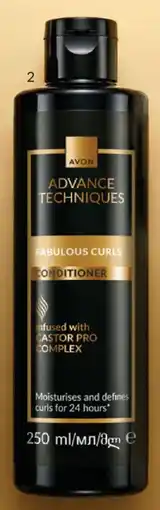 Avon Fabulous curls condicionador promoção