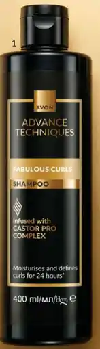 Avon Fabulous curls champo promoção