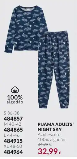 Avon Pijama adults' night sky promoção