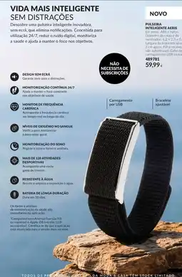 Avon Pulseira inteligente aeris promoção