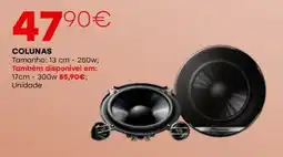 Roady Colunas pioneer promoção