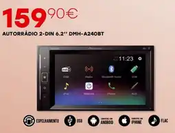 Roady Pioneer autorradio 2-din 6.2" dmh-a240bt promoção