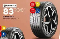 Roady Continental 205/55 R16 V premium contact 7 promoção