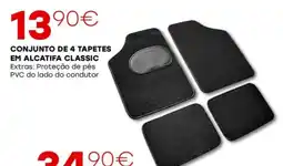 Roady Conjunto de 4 tapetes em alcatifa classic promoção