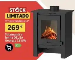 Leroy Merlin salamandra lenha delba promoção
