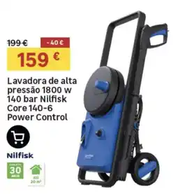Leroy Merlin lavadora de alta pressão 1800 w 140 bar nilfisk core 140-6 power control promoção