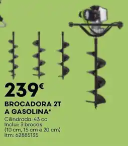 Bricomarché Brocadora 2t a gasolina promoção